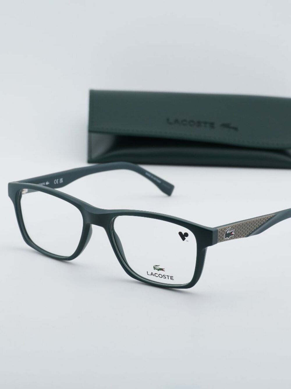 Lacoste L2862 315 Rectangle Eyeglasses 54mm - Green